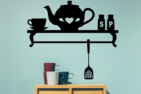 Vinilo para oficina, cocina, sala.